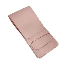 Портативный контейнер для кистей для макияжа из искусственной кожи, сумка для хранения косметики, чехол