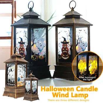 

Halloween Pumpkin Light Lamp Door Room Decoration LED Lantern Party Home Props Recessed Nght Light Sensor