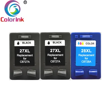 

ColoInk 27XL 28XL Refilled Ink Cartridge Replacement For HP 27 28 XL for HP Deskjet 450 450CI 5550 3420 3520 3550 3650 printer