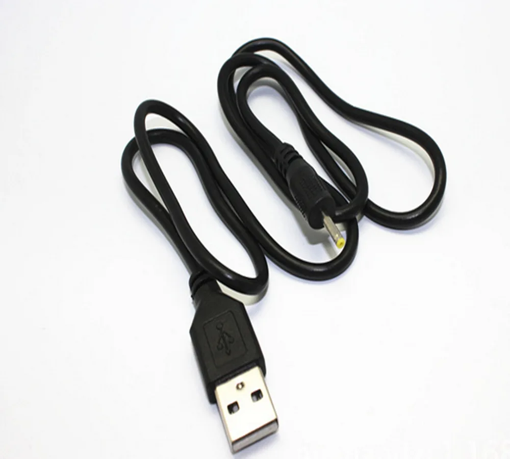 USB DC Charging Cable for Rechargeable Headlamp Flashlight