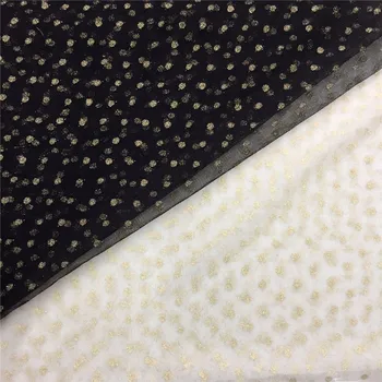 

Soft Gold Polka Dots Tulle lace fabric Vintage tulle lace Fabric For Cosplay, Birthday Party Dress, Cupcake Dress, Ball Gown