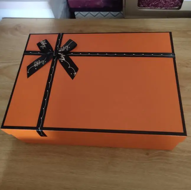 Orange Large Gift Boxes for sale