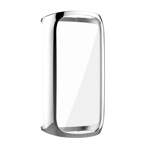 Case For -Fitbit Luxe Smart Watch Plating TPU Soft Cover Full Screen Protector Shell For -Fitbit Luxe