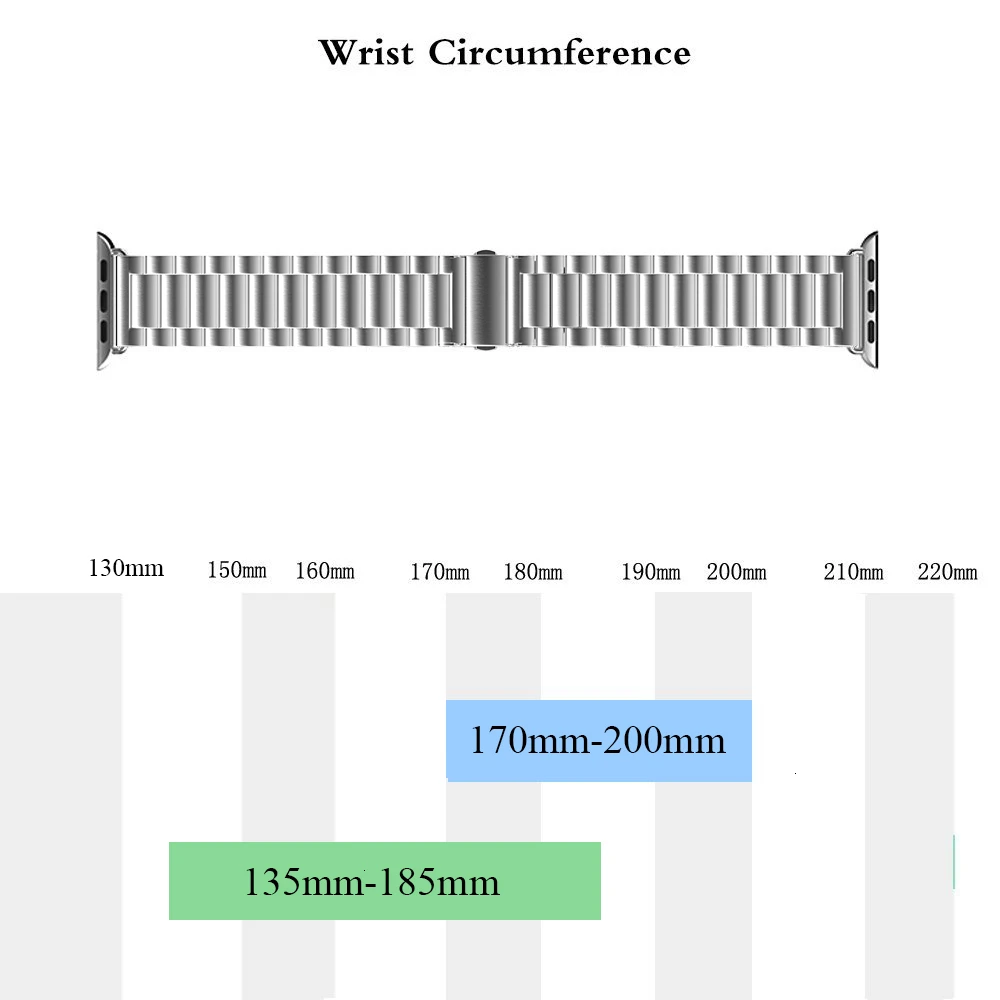 Металлический ремешок из нержавеющей стали для Apple Watch 44 мм браслет iWatch серии 5 4 3 2 40 мм браслет 42 мм 38 мм Замена