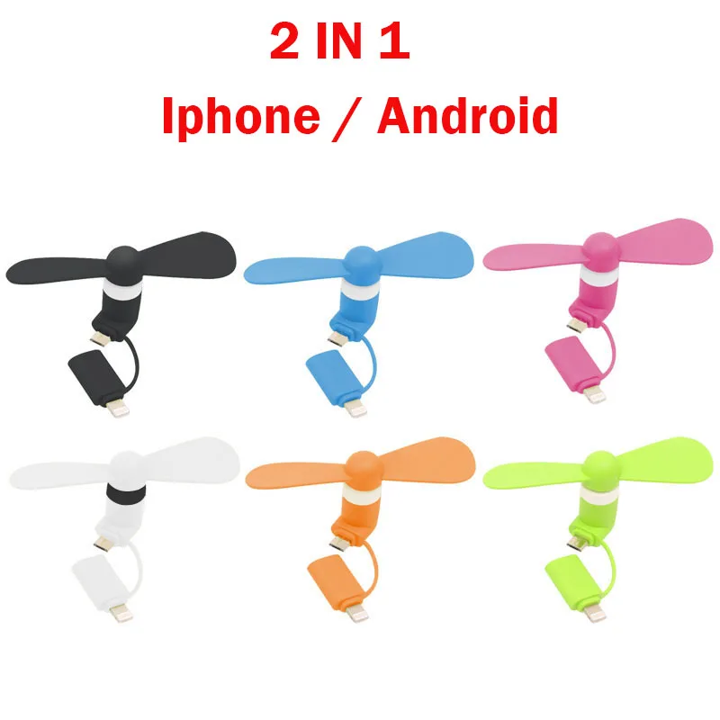 3 в 1 портативный мобильный телефон мини USB Вентилятор Кулер для Android Type C микро iPhone