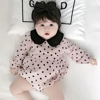 

Baby Jumpsuit For Girls Baby Girl Boy Clothes Newborn Baby Romper Girl 100% Cotton Long Sleeve Infant Baby Clothes