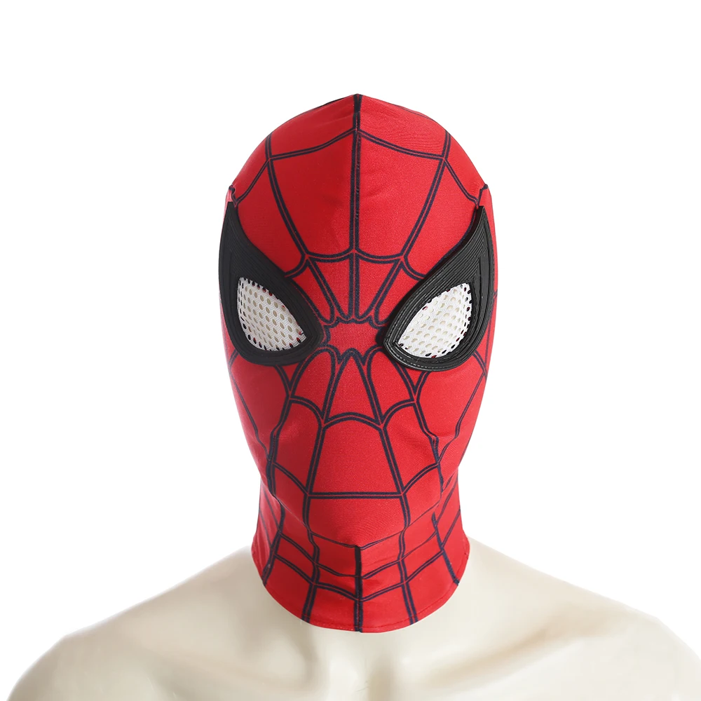 Костюм Человека-паука Питера для косплея; костюм Человека-паука для выпускного вечера; комбинезон Zentai для взрослых и мужчин; костюм супергероя на Хэллоуин; COSPLAYONSEN - Цвет: Mask only