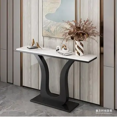 

Полукруглый стол для крыльца с настенной полкой и мраморной платформой для крыльца