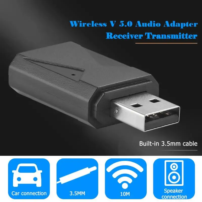X01 USB 2 в 1 Bluetooth аудио передатчик aux-приемник беспроводной адаптер