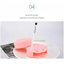 Силиконовый светильник для чистки кистей для макияжа, простая в использовании щетка для макияжа, очищающая подушечка, косметический коврик для чистки, аксессуары для макияжа