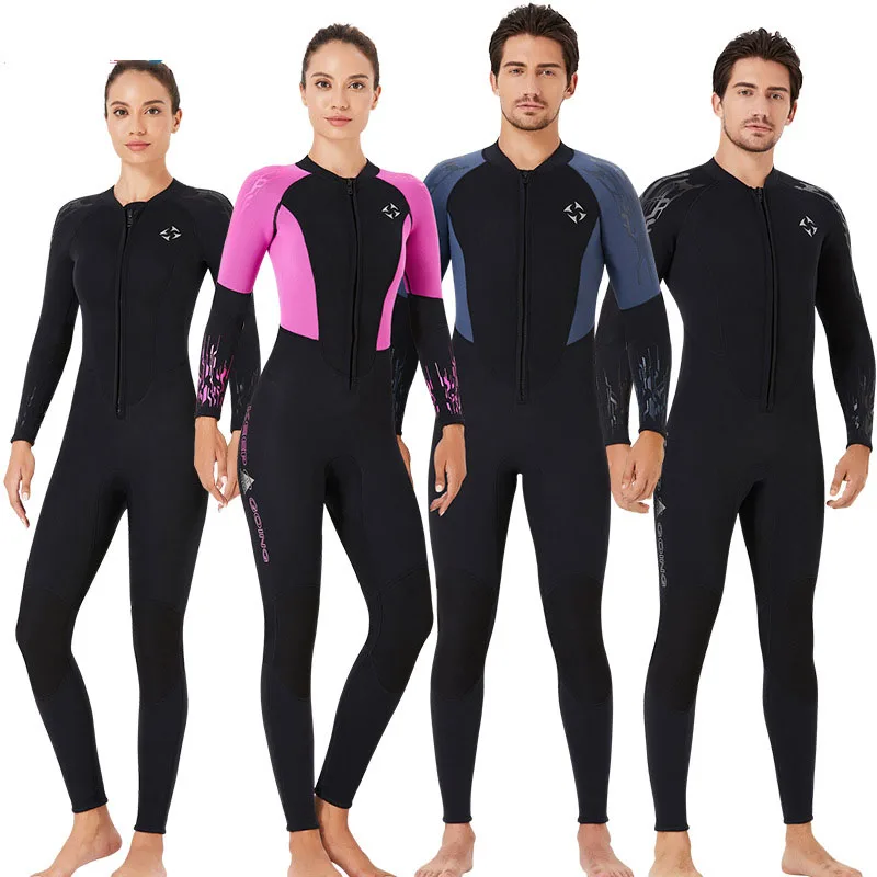 1.5MM neoprene Wetsuit for Men women Scuba diving suit