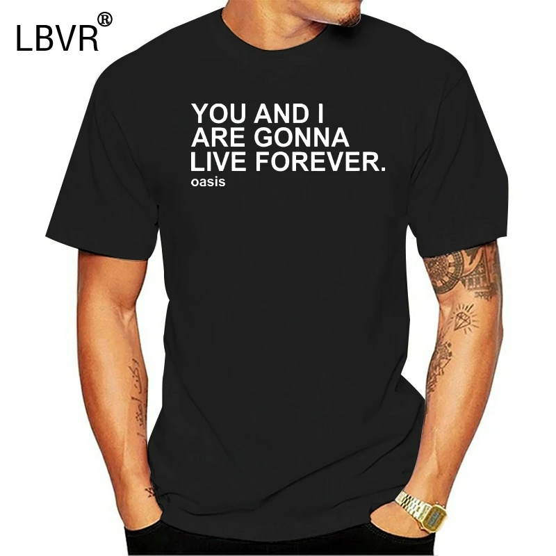 Oas s Live Forever Liam Noel Gallagher/футболка с лирической музыкой детская футболка унисекс |