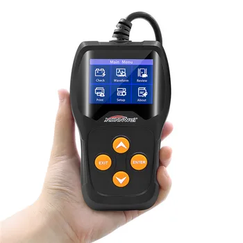 

KONNWEI KW600 Multilanguage Battery Tester with 2.4 inches Color Screen and Wide Testing Range Cover From CCA100- 2000 30- 220AH