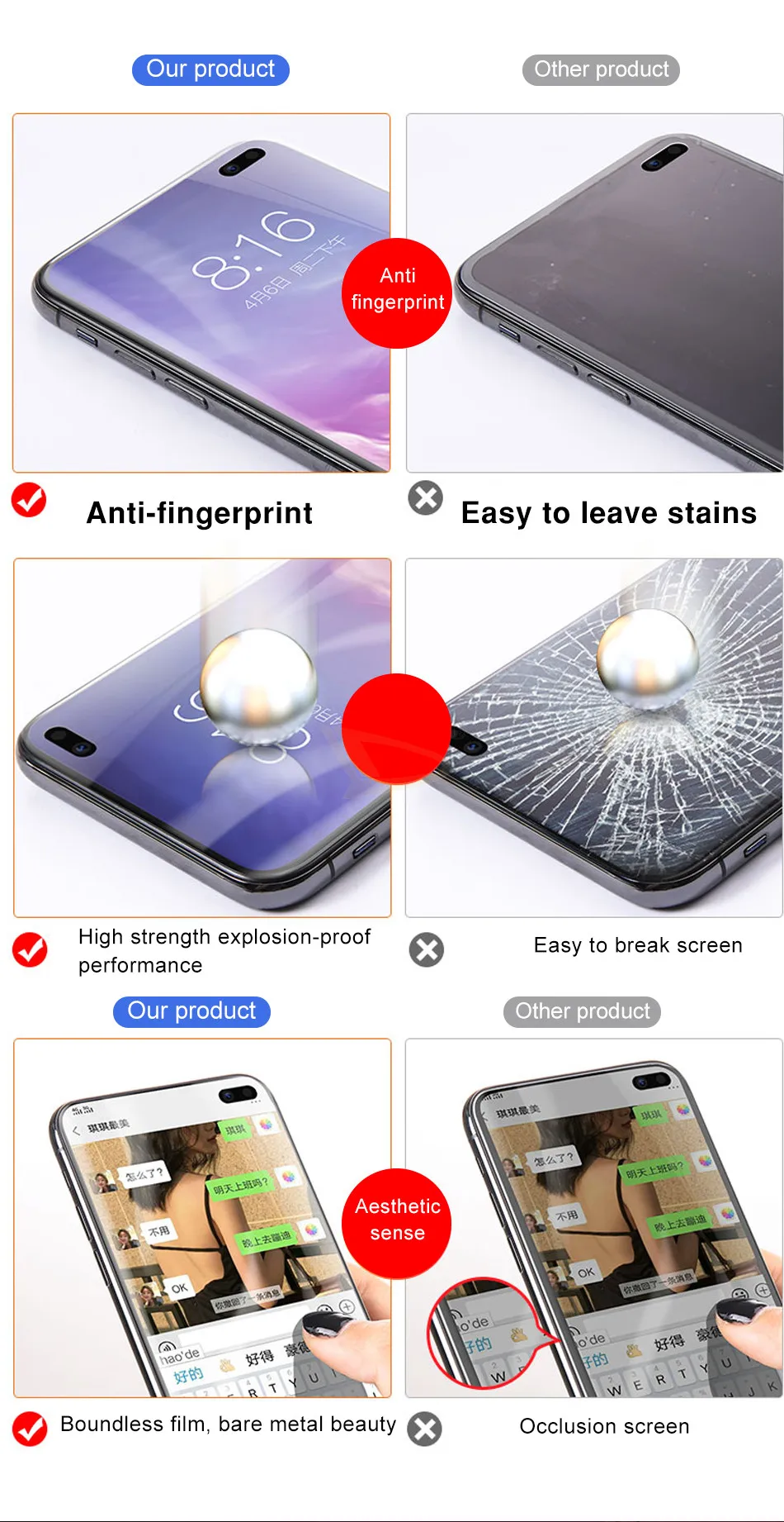 1-3 шт 100D мягкая Гидрогелевая пленка для samsung Galaxy Note 10 8 9 Pro S8 S9 S10 PLus S10E полная защита экрана(не стекло