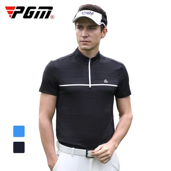 

PGM Golf Men's Breathable Quick-Drying Sports Clothing Outdoor Short-Sleeved T-shirt For Male YF264