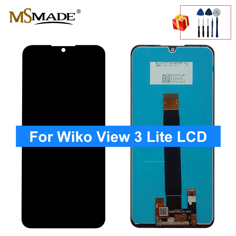 

6.09'' LCD For Wiko View 3 Lite LCD Display Touch Screen Digitizer Assembly Replacement Parts For Wiko View 3 Lite LCD Screen