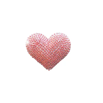 

Rhinestone Style Car Perfume Base Heart Shape Aromatherapy Solid Perfume Diffuser Auto Vehicle Inner Dashboard Decor Ladies Gift