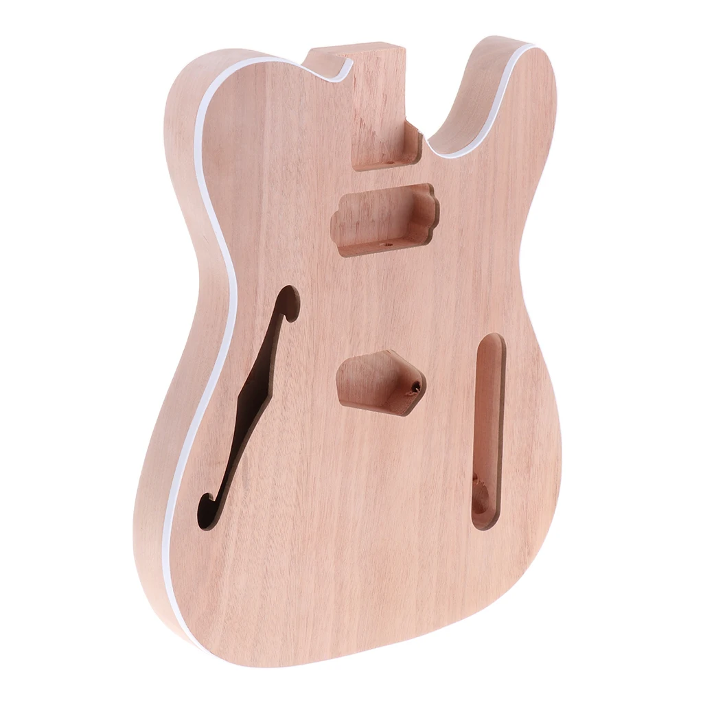 

Unfinished F Hole Guitar Body DIY Guitar Parts for Guitar Lovers