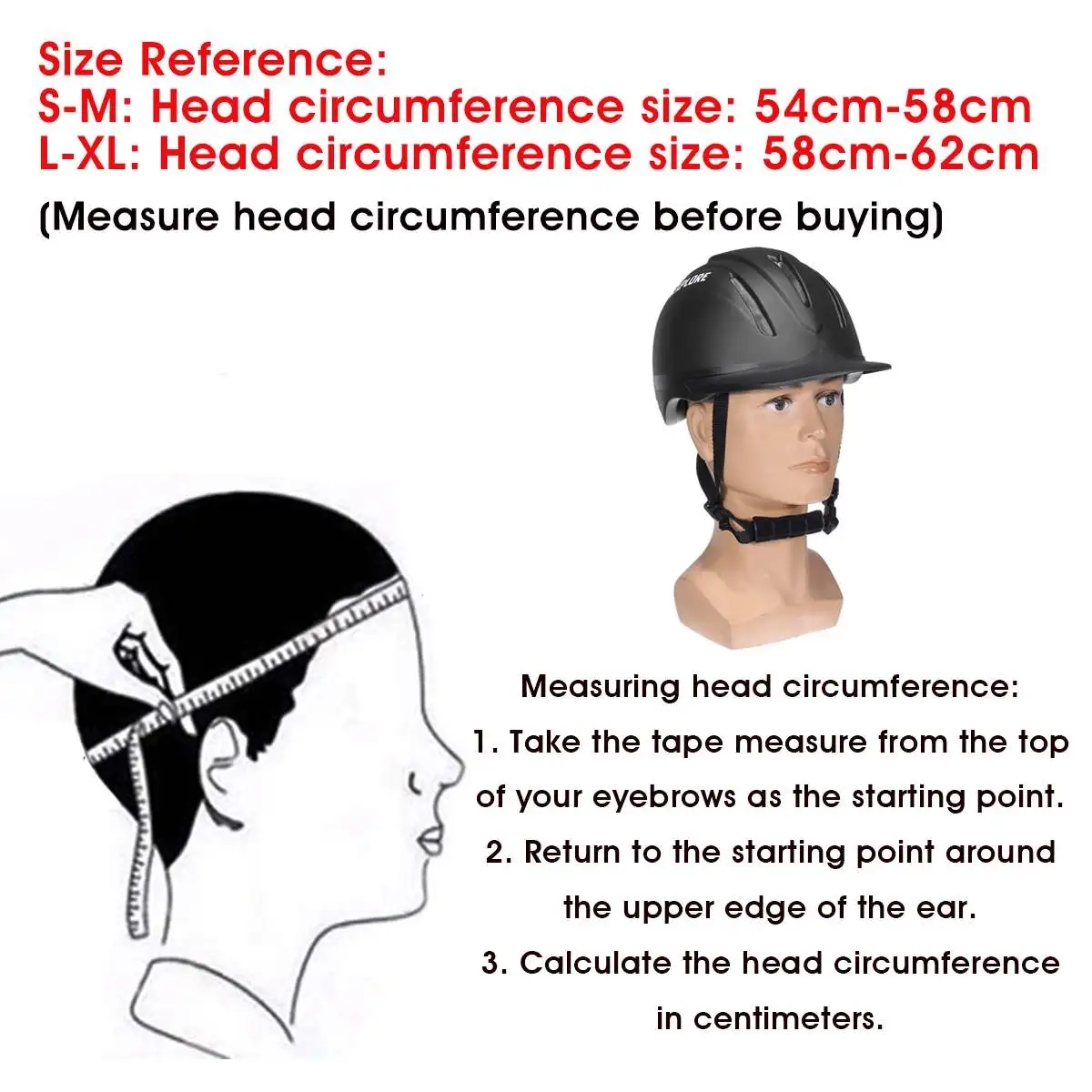 Riding Helmet Children Adult Horse 