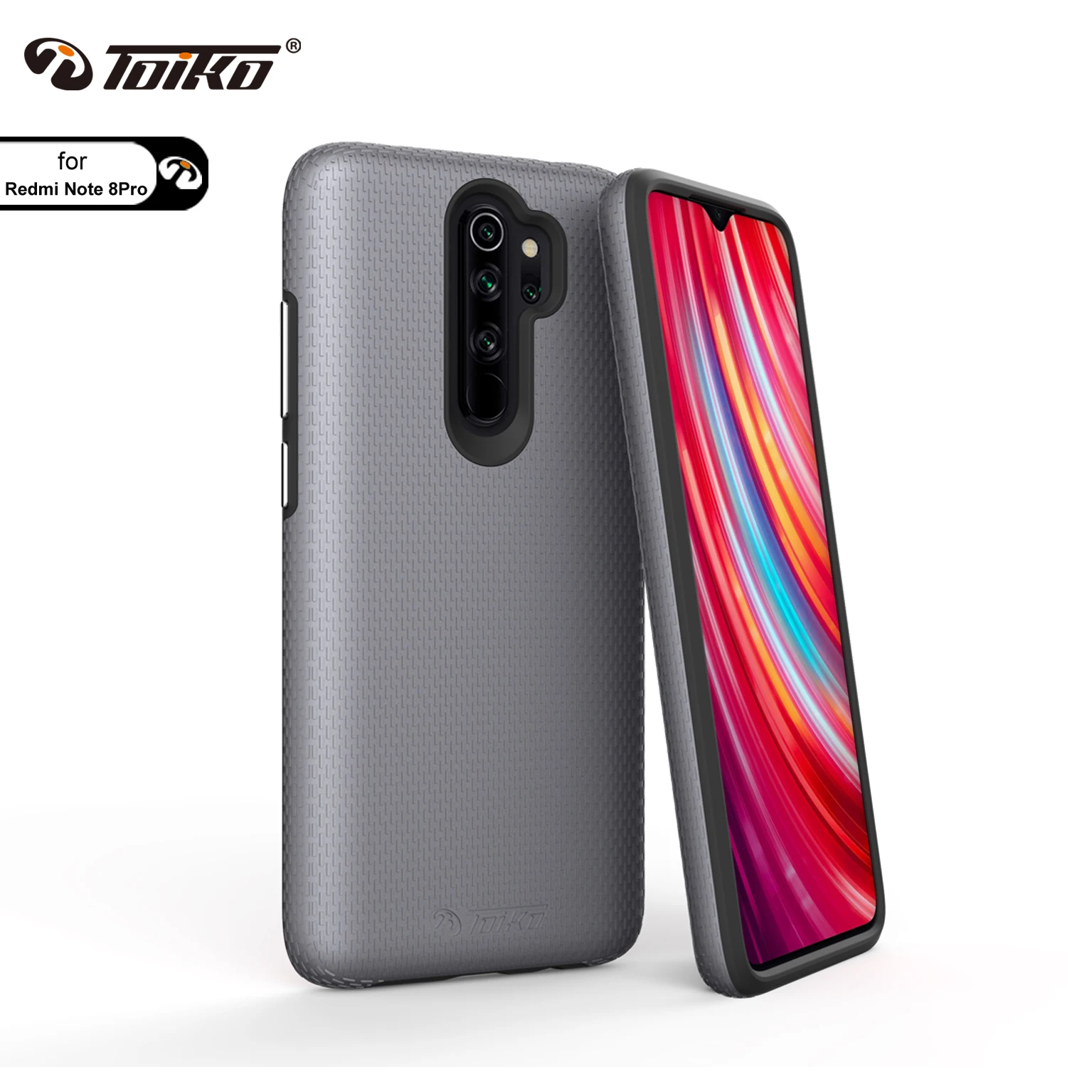 Ударопрочный чехол для xiaomi Redmi Note 8 Pro 2 в 1 | Мобильные телефоны и аксессуары