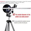 50mm to 225mm Solar Filter Fixed Diameter Aluminium 2024 New Version Solar Filter Metal Cap Telescope Accessories OSL-266 3
