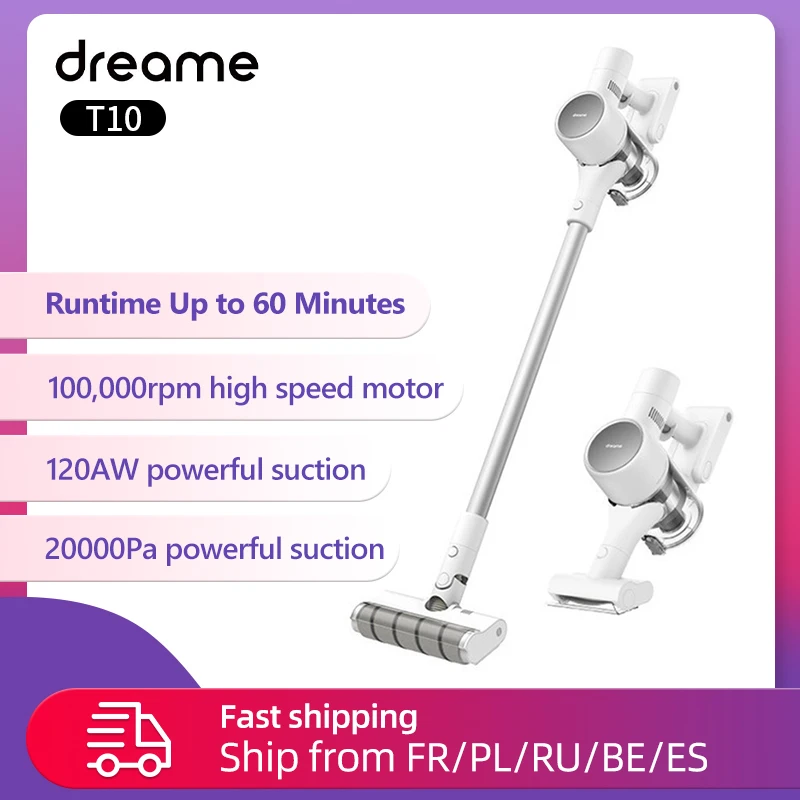 Dreame T10 Handheld Wireless Vacuum Cleaner Cleaner 2 in 1 Wall Mount