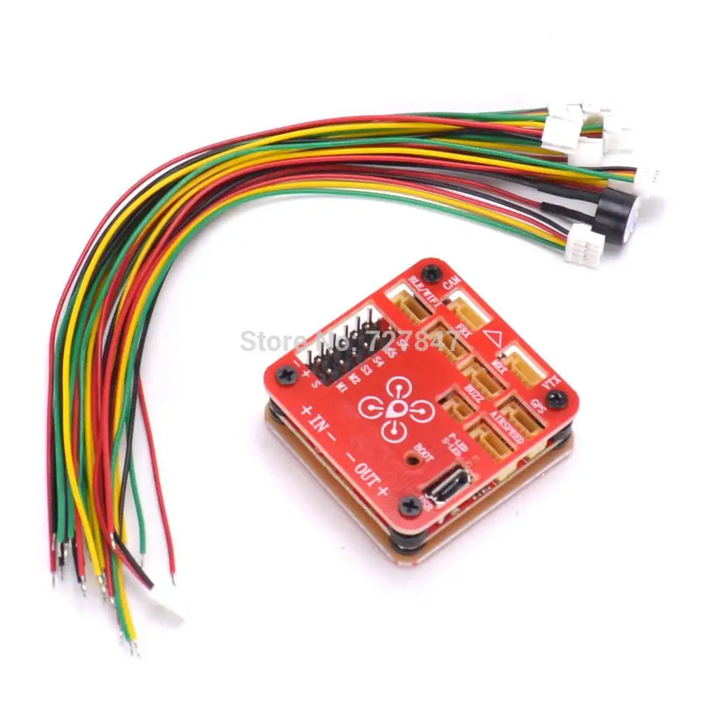 

NEW FLIGHT F4 Flight Controller Built-in OSD & Battery Voltage Current Monitor 2-6s For FPV Wing RC Airplane