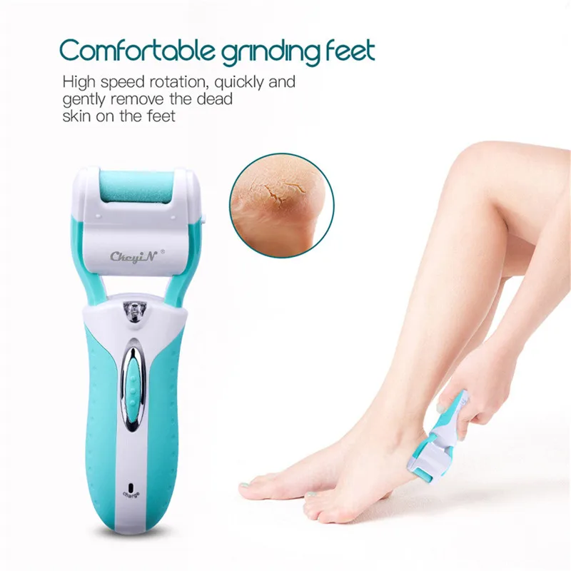 3 In 1 Electric Women Hair Epilator Removal Painless Shaving Foot File Pedicure Machine Female For Face Bikini Body Leg Tools