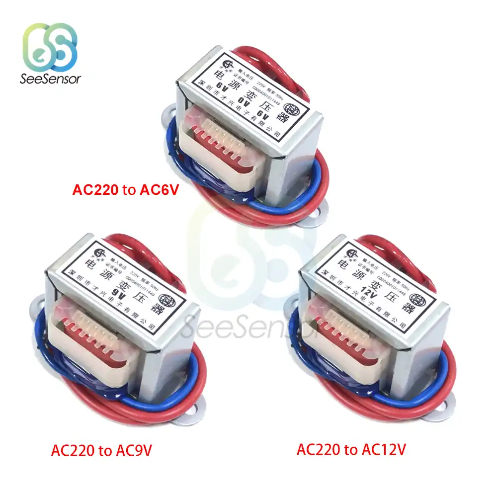 1W Transformer EI Type 9V 0.2A 200mA Computer Speaker Transformer Sound