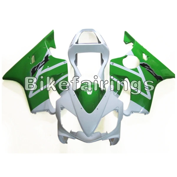 ABS пластик Полный обтекатели для Honda CBR600F4i 2001 2002 2003 CBR600 F4i инъекции мотоцикл капот Глянец Зеленый Белый Кузов