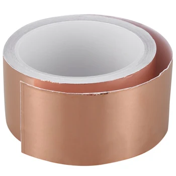 

Double Sided Conduct Copper Foil Tape Mask Electronetic Shielding Double Side Conductive Copper Foil Tape