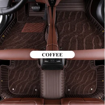 

Custom special car floor mats for BMW X1 F48 2020 durable waterproof two layers car carpets for X1 2019-2016