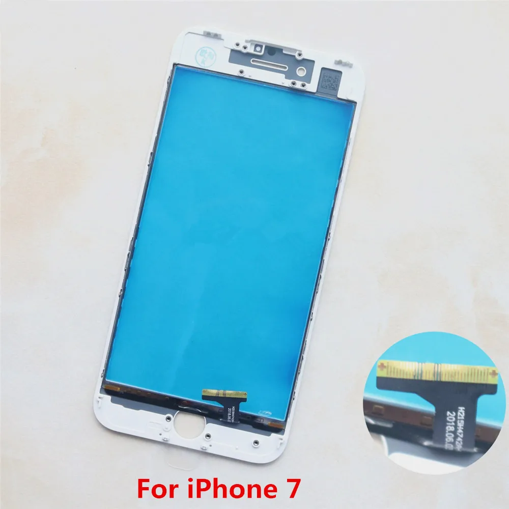 Touch Screen Digitizer + Frame For iPhone 7 7G 7P 8 Plus Touchscreen Front Panel Glass Lens Cheap Phone Accessories | Мобильные