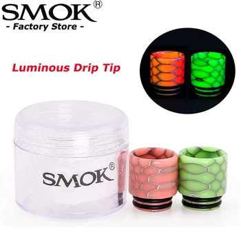 

SMOK Luminous Cobra Drip Tip Wide Bore 810 Resin Mouthpiece Electronic Cigarette Accessory For TFV12 Prince TFV8 Big Baby Tank