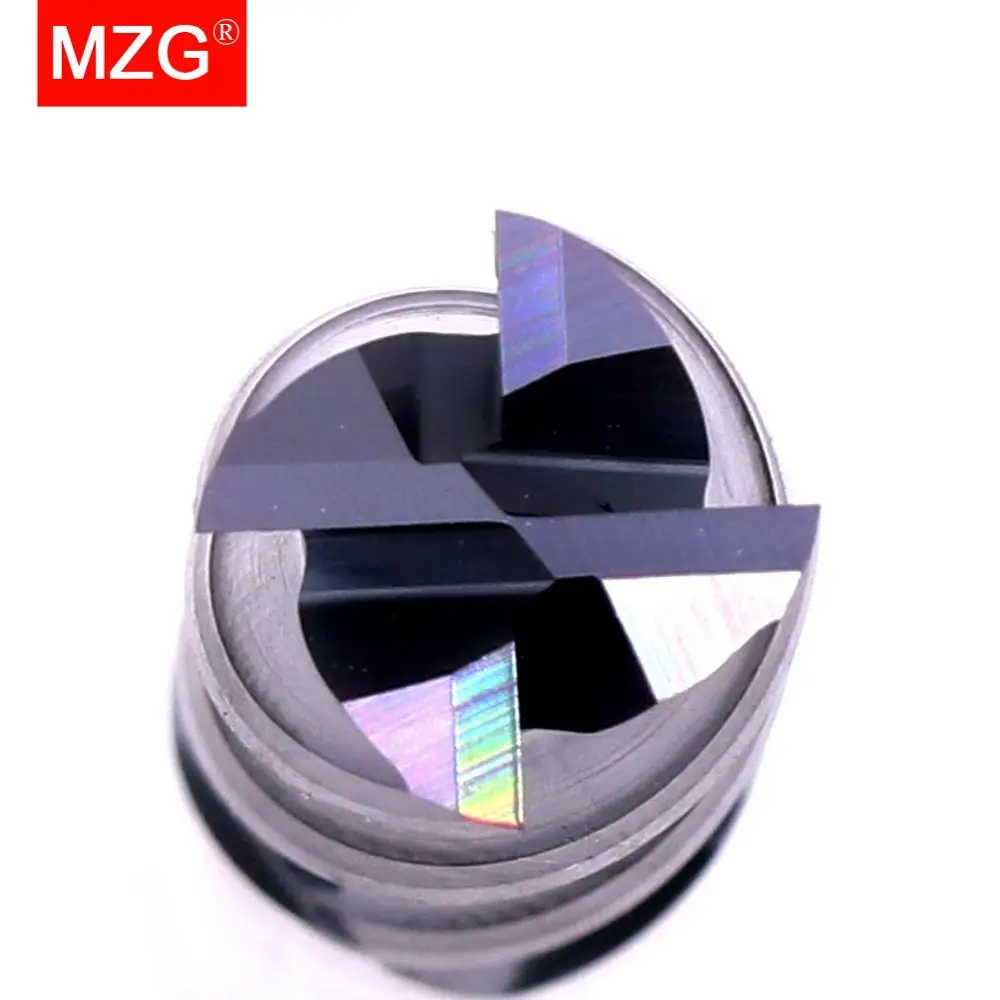 MZG  Discount Price Cutting HRC50 4 Flute 4mm 5mm 6mm 8mm 12mm Alloy Carbide Milling Tungsten Steel Milling Cutter End Mill