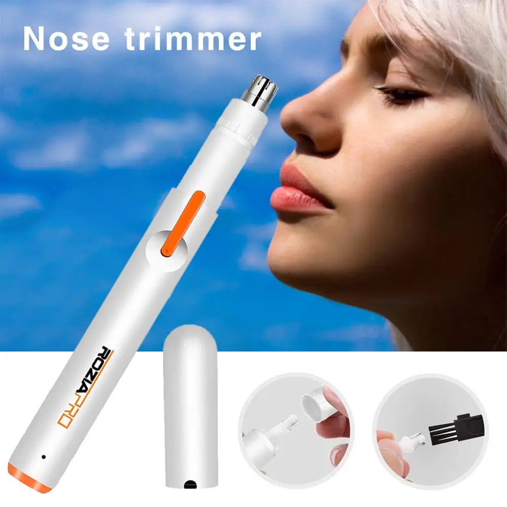 Deals Chance of  Electric Ear Nose Trimmer For Men's Shaver Rechargeable Hair Removal Eyebrow Trimer Safe Lasting Fa