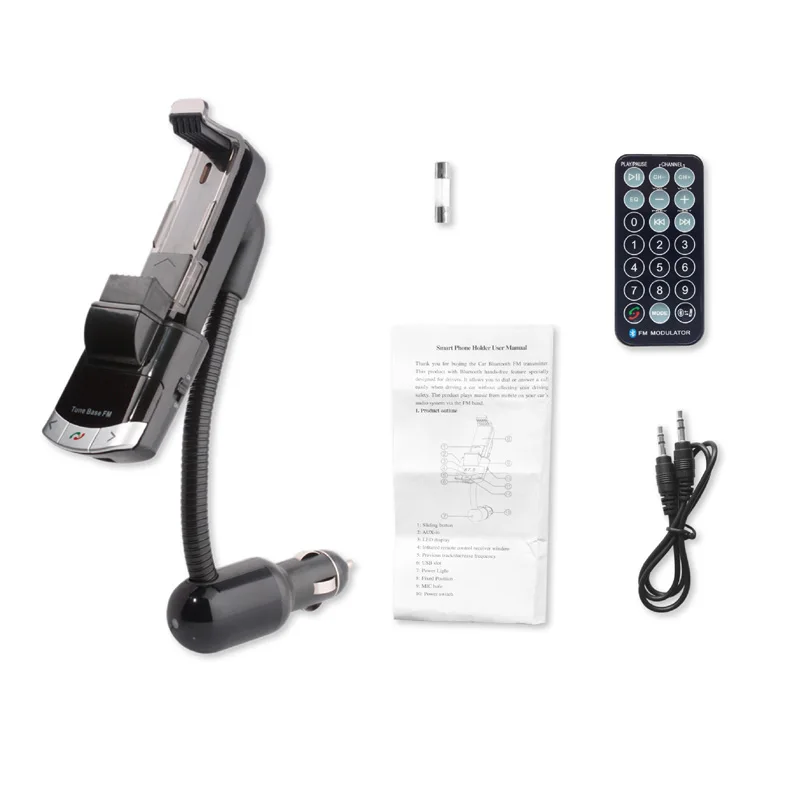 BT8118 Bluetooth Hands-free вызов автомобильный держатель телефона MP3-плеер USB fm-передатчик Bluetooth автомобильное зарядное устройство авто аксессуары