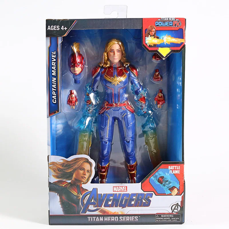 marvel titan hero series captain marvel