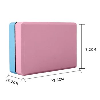 

Fitness Block High Density EVA Anti Slip Resist Compression Yoga Props Pillow Split Training Accessories