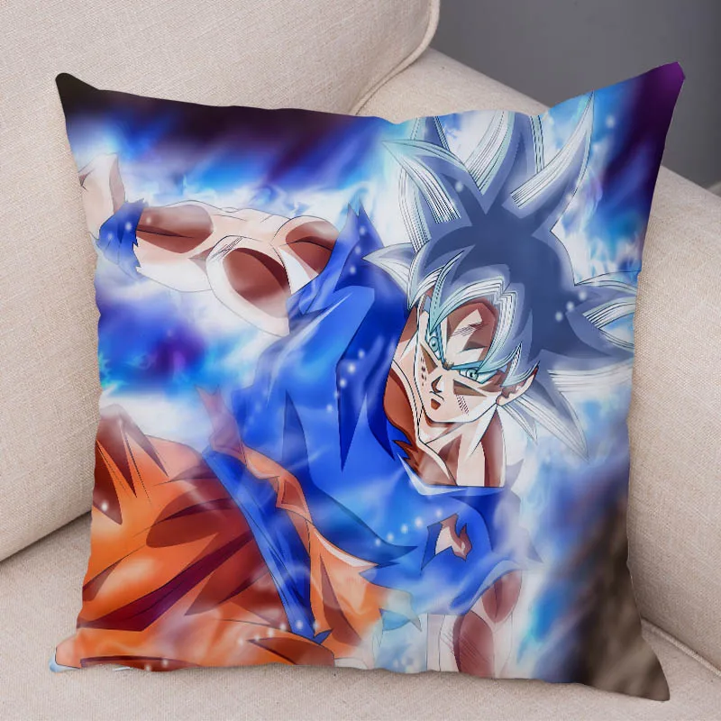 8 Dragon Ball Z наволочка для дивана домашний Супер Saiyan Наволочка Декор Мультфильм Япония Аниме Супер мягкая короткая плюшевая наволочка - Цвет: 8