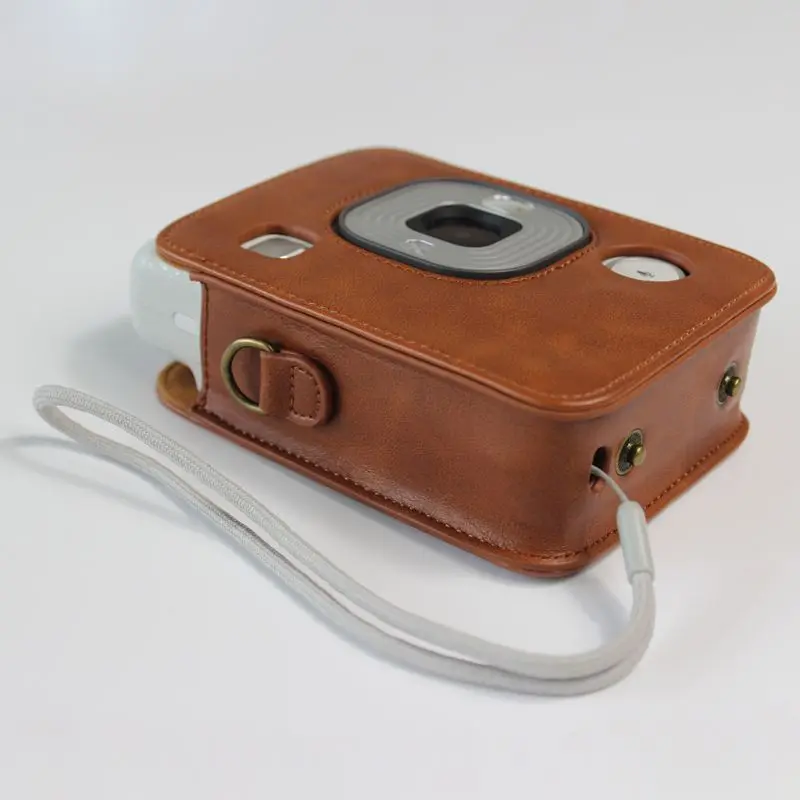 Чехол для переноски из искусственной кожи, сумка на плечо для Fuji Fujifilm Instax Mini Liplay Kit 24BB