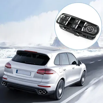 

Front Door Driver Side Electric Power Window Switch with Child Lock for Porsche MACAN 14-17 Cayenne Panamera 10-16 7PP959858HDML