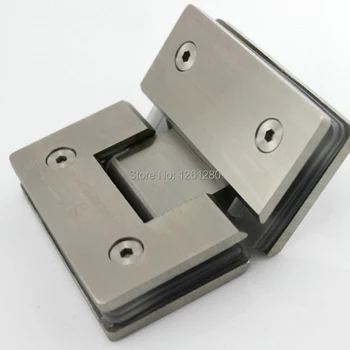 

135-degree hinge Stainless steel glass door hinge bathroom clip shower room hinge glass clamp household hardware