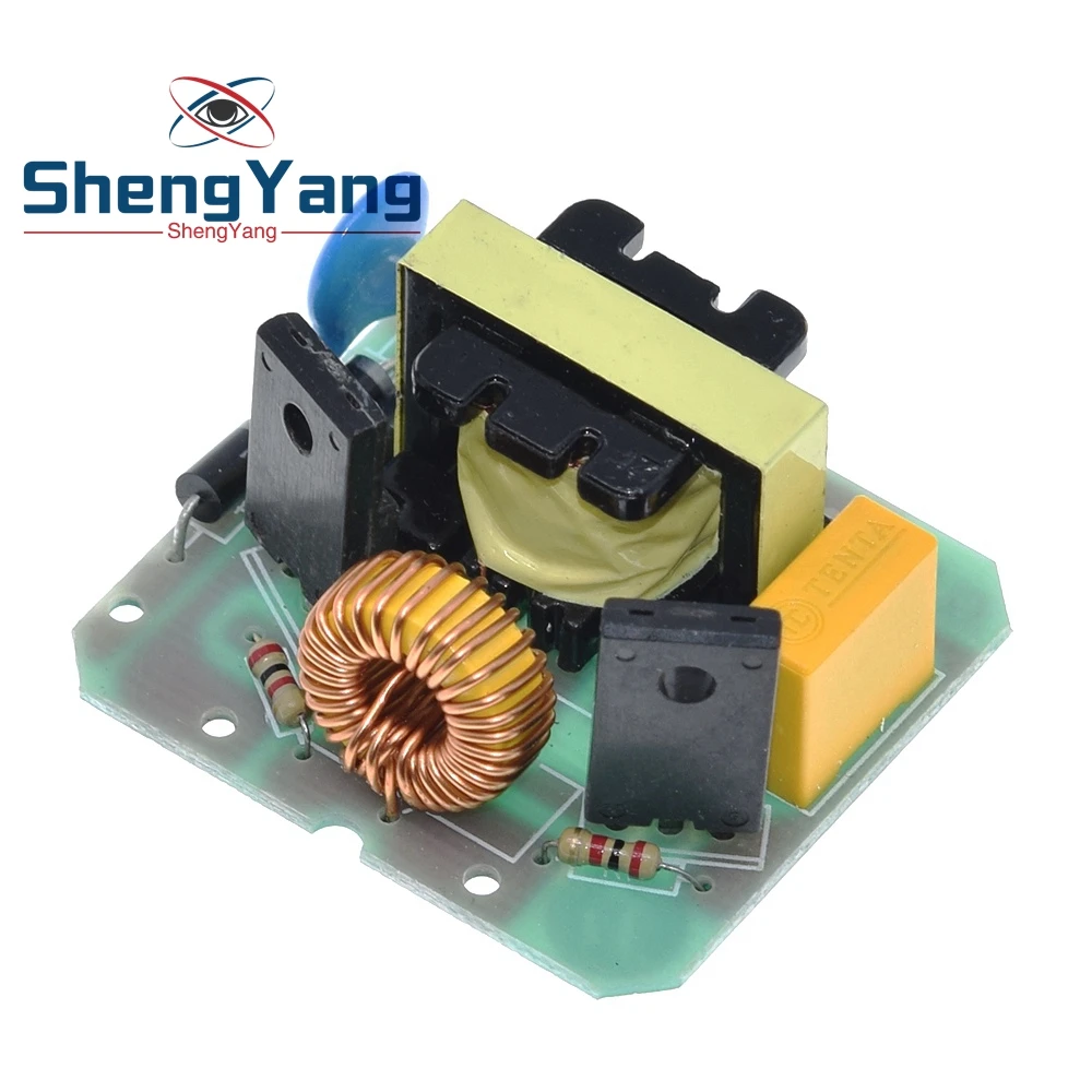 12V постоянного тока до 220 В Step UP Мощность модуль 35 Вт DC-AC Boost инвертор двухканальный