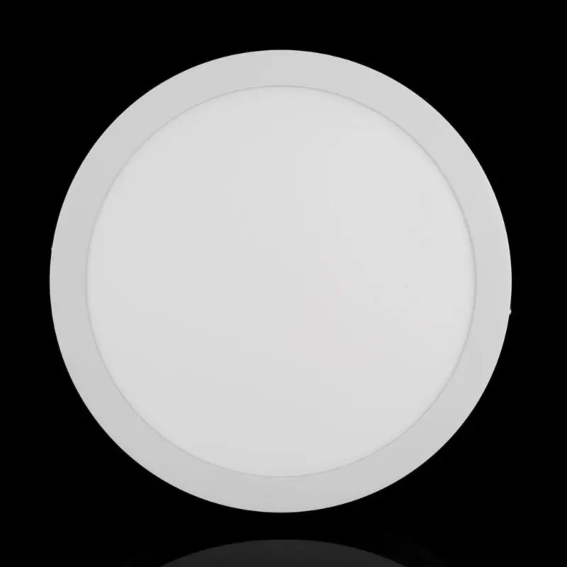 

LED Panel Light 24W AC90-265V No Drill Mount Indoor Lighting Round Square Surface Ceiling Lamp For Home Office Hotel