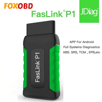 

OBD2 Scanner JDiag Faslink P1 Full System ABS, SRS. TCM.TPMS Android Multi Brands