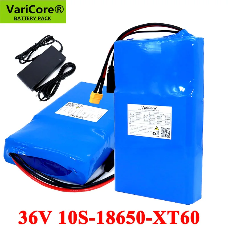 Литиевый аккумулятор VariCore для электровелосипеда 36 В 12 а/ч 10 А/ч 8 20 А BMS
