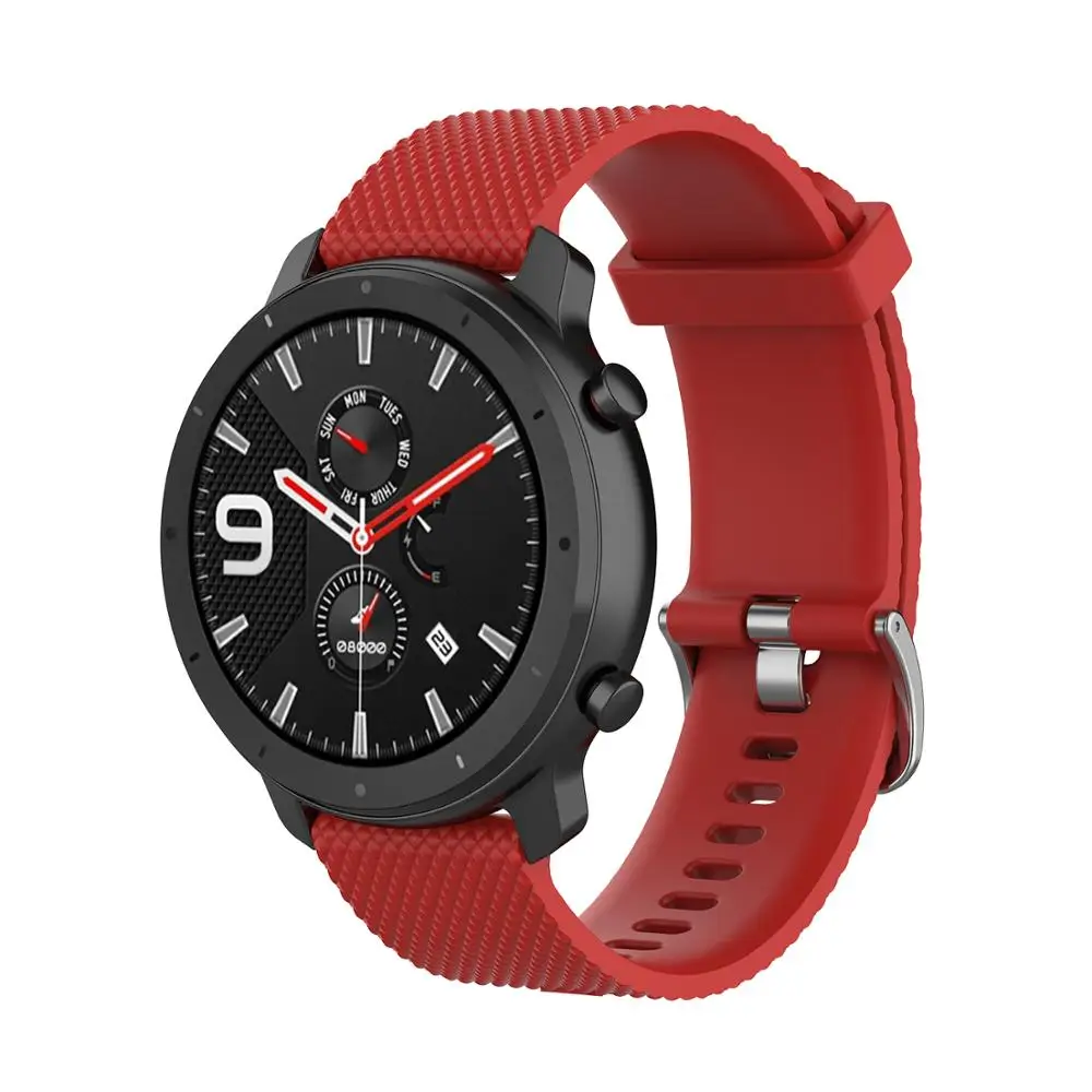 Сменный спортивный силиконовый ремешок для Xiaomi Huami Amazfit Gtr 47 мм ремешок для Amazfit Gtr 42 мм ремешок для часов браслет