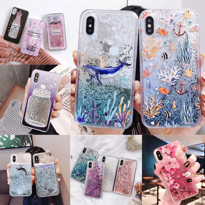 Чехол для воды жидкий Мягкий силиконовый чехол Huawei P30 Pro P20 Lite P10 P Smart Plus + Z 2019 Mate 20