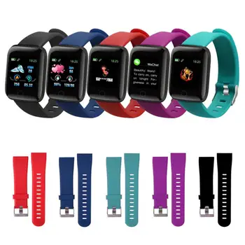 

Professional Multifunction Original Silicone Wrist Strap Smart Wearable Accessories For 116 Plus Smart Watch Smart Accessories